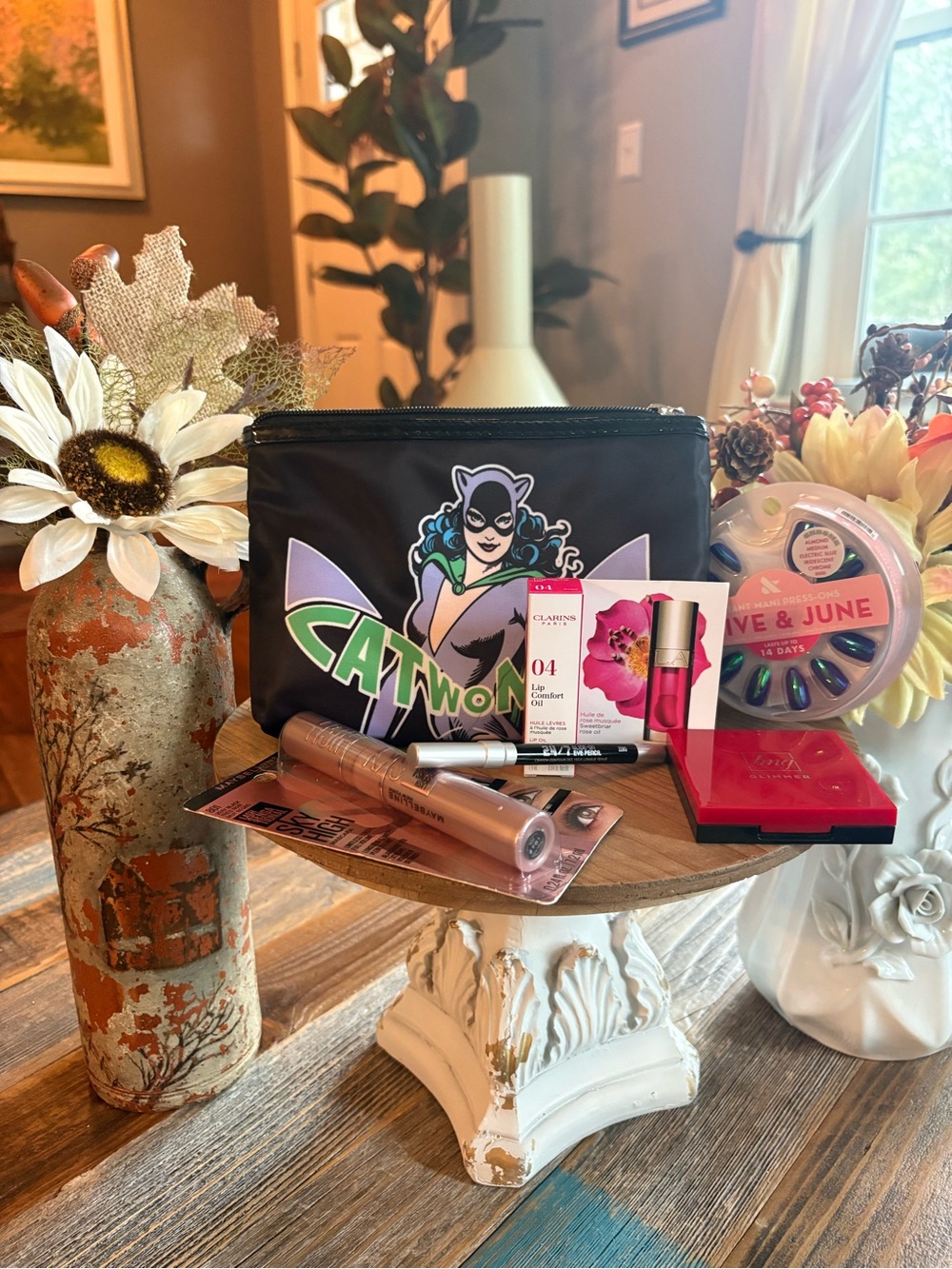 Catwoman Beauty Bundle | Makeup Bag, Mascara, Nails & More
